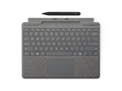 MICROSOFT Surface Pro Keyboard + Slim Pen 2 Bundle (Platinum), Commercial, CZ&SK (8X8-00185)