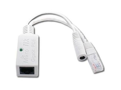 MIKROTIK Gigabit PoE injektor s LED indikací