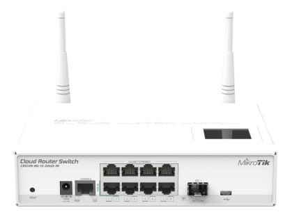 MIKROTIK RouterBOARD CRS109-8G-1S-2HnD-IN with Ath.AR9344
