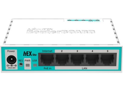MikroTik RouterBOARD RB750r2, hEX lite