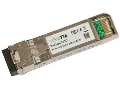 MikroTik SFP+ modul S+85DLC03D, MM, 300m, 10Gbit (S+85DLC03D)