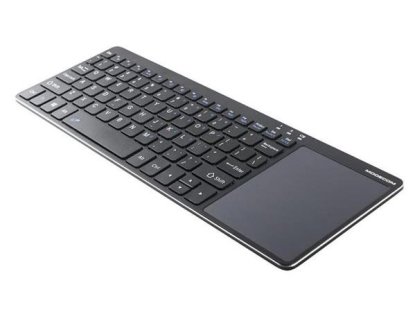 MODECOM MC-TPK1 - bezdrátová klávesnice s touchpadem, černá, US (K-MC-TPK1-100-U)