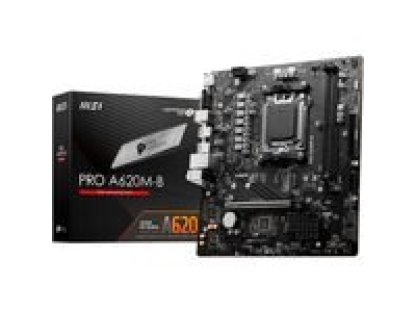 MSI MB Sc AM5 PRO A620M-B, AMD A620, 2xDDR5, 1xHDMI, 1xVGA, mATX (PRO A620M-B)