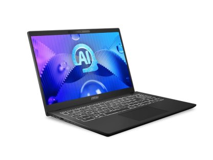 MSI Modern 15 H AI C1MG-061CZ - 15,6" 1920x1080 FHD, Ultra 7 155H, 32GB RAM, 1TB SSD, Intel Arc Xe, W11 Pro, černý (9S7-15H551-061)