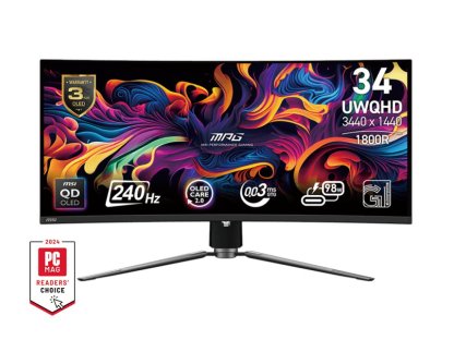 MSI monitor 34" MPG 341CQPX (MPG 341CQPX QD-OLED)