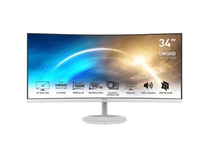 MSI monitor 34" PRO MP341CQW White (PRO MP341CQW)