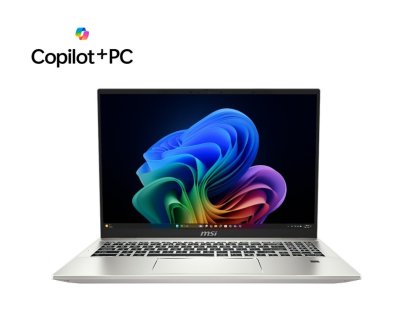 MSI Prestige A16 AI+ A3HMG - 16", AI9-365, 32GB RAM, 1TB SSD, AMD int, Windows 11 Pro, Silver (9S7-159K12-024)