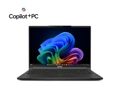 MSI Stealth/A16 AI+ A3HVFG - 16" 2560x1600 QHD, AI9-HX370, 32GB RAM, 1TB SSD, RTX 4060, W11 Pro, Black (9S7-15FK15-070)