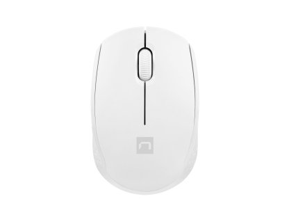 Myš Natec STORK - Kancelářská/600 DPI/Bezdrátová USB/Bílá (NMY-2188)