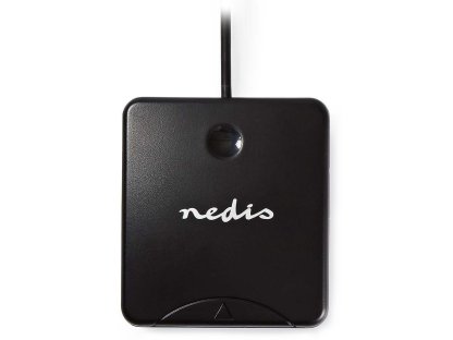 NEDIS ctecka cipových karet Smart Card (CRDRU2SM1BK)