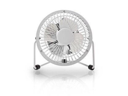 Nedis - Kovový Mini Ventilátor (FNDK1WT10)