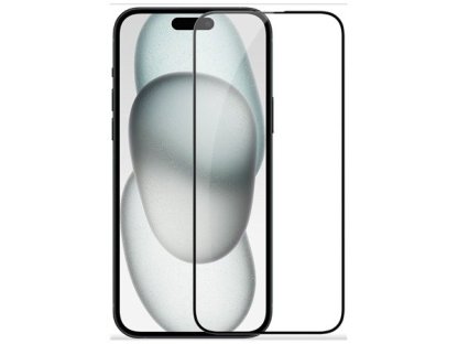NILLKIN Tvrzené Sklo 2.5D CP+ PRO Black pro Apple iPhone 15 (6902048268456)