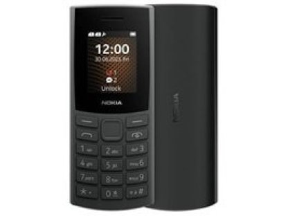 Nokia 105 4G Dual Sim 2023 Black (1GF018UPA1L08)