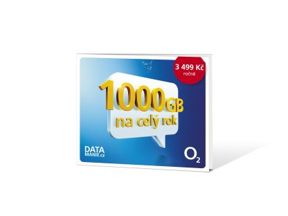 O2 Roční datové připojení 1 TB (SMALLPGO.0GP1T60)