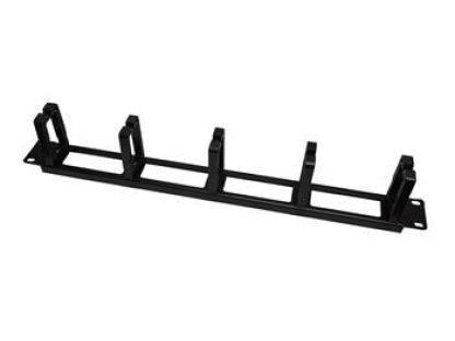 OEM 19" vyvazovací panel 1U 3x6cm Tvrdé oko Pruchozí