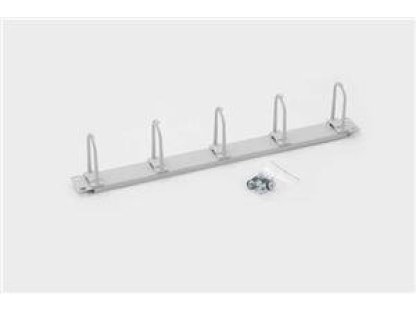 OEM 19" vyvazovací panel 1U 5x tvrdé plast. oko 4x8cm