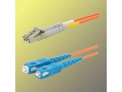 OEM kabel optický patch 50/125 LC-SC 1m