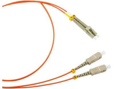 OEM kabel optický patch 50/125 LC-SC 2m