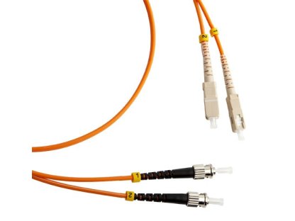 OEM kabel optický patch 50/125 LC-ST 2m