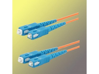 OEM kabel optický patch duplex 62,5/125 SC-SC 1m