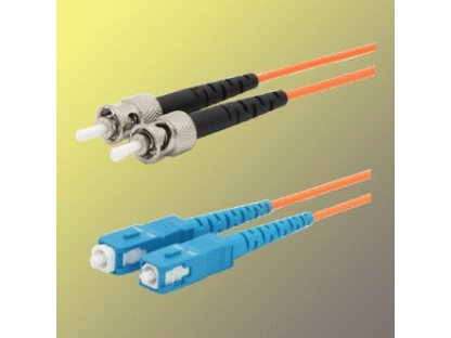 OEM kabel optický patch duplex 62,5/125 ST-SC 1m