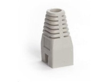 OEM ochrana pro konektor RJ45, non-snag-proof - šedá, 100ks (OCH-GR-B-V)