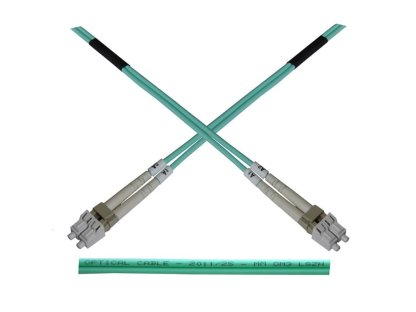 OEM Optický patch kabel duplex LC-LC 50/125 MM 25m OM4 (5027106958123)