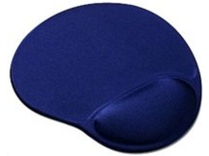 OEM podložka pod myš gelová, tmavě modrá ergonomická (YS-M11)