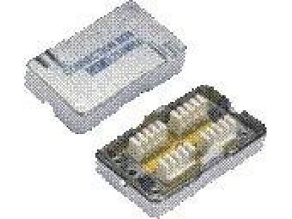 OEM spojovací  BOX STP CAT6 stíněná (4235)