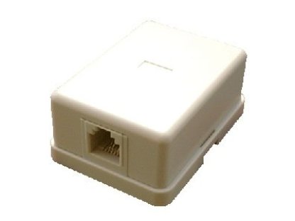 OEM zásuvka na omítku 1 x RJ 11
