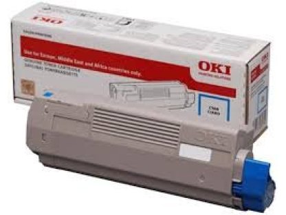 OKI originál tonerová kazeta 46490403/ C532/ C542/ MC563/ MC573/ 1500 stran/ Azurová