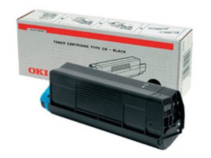 OKI Toner Cartridge, cerný, do C3200
