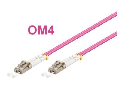 OPTIX LC-LC Optický patch cord 50/125 1m OM4 Duplex (0930)