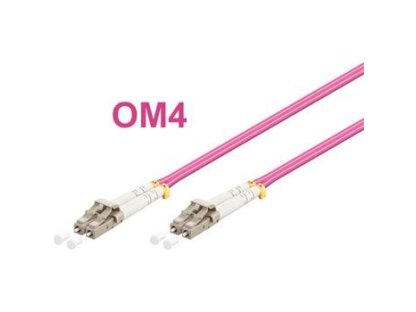 OPTIX LC-LC Optický patch cord  50/125 5m OM4 duplex