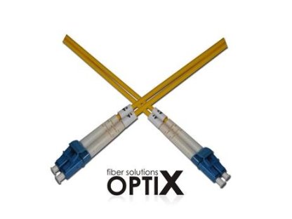 OPTIX LC-LC patch cord  09/125 10m duplex G657A 1,8mm (859558900736)