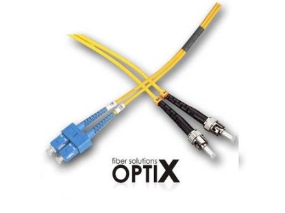 OPTIX ST/UPC-SC/UPC Optický patch cord  09/125 2m G657A (8595589810116)