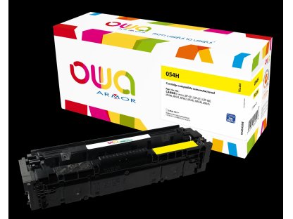 OWA Armor toner Canon CRG-054H Y, 2300st, žlutý (K18640OW)