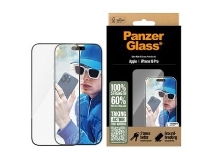 PanzerGlass Apple iPhone 16 Pro s instalačním rámečkem