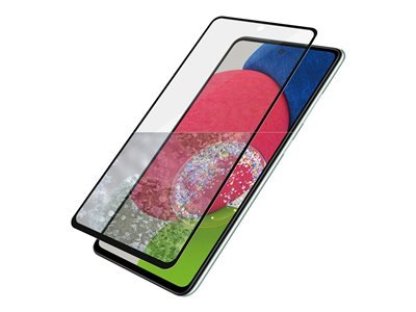 PanzerGlass - Ochrana obrazovky pro mobilní telefon - kompatibilní s pouzdrem - sklo - barva rámu cerná - pro Samsung Galaxy A52, A52 5G (7253)