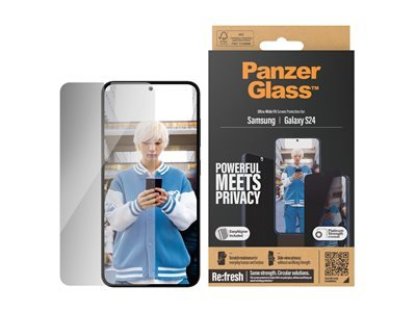 PanzerGlass Privacy Samsung Galaxy S24 s instalačním rámečkem
