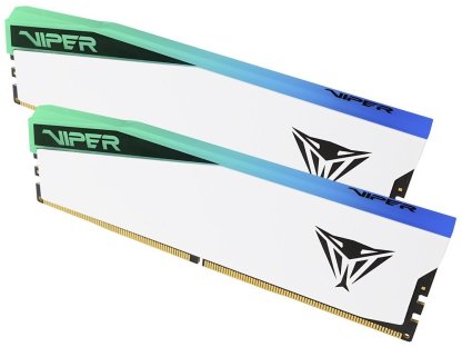 PATRIOT 32GB DDR5 6200MHz Viper Elite 5 RGB White (PVER532G62C42KW)