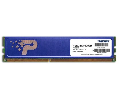PATRIOT 8GB DDR3 1600MHz (PSD38G16002H)