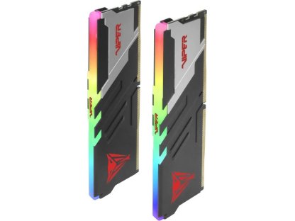 PATRIOT DDR5 32GB 7200MHz Viper Venom RGB Black/Silv (PVVR532G720C34K)