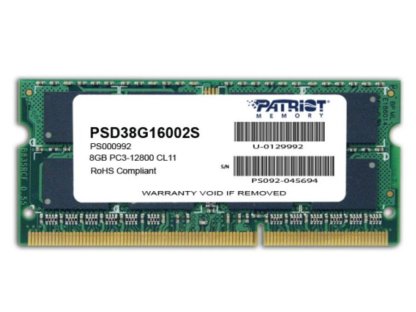 PATRIOT Signature 8GB DDR3 1600MHz (PSD38G16002S)
