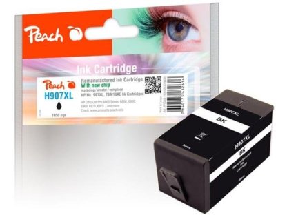 PEACH kompatibilní cartridge HP No. 907XL, cerná, T6M19AE (320008)
