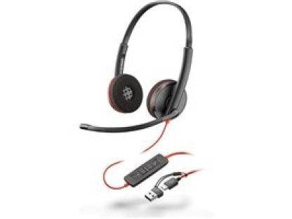 POLY Blackwire 3220 USB-C/A adaptér, stereo (bulk) (8X2J9A6)