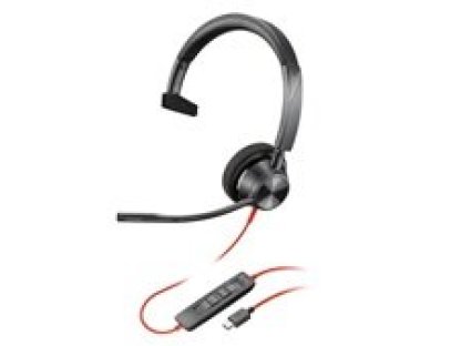 POLY Blackwire 3310 MS Teams USB-C/A adaptér, mono (8X216AA)