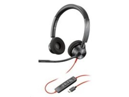 POLY Blackwire 3320 náhlavní souprava, USB-C/A adaptér, stereo (8X219AA)