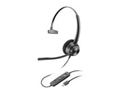 POLY EncorePro 310 USB-C monaurální náhlavní souprava TAA (760Q8AA)