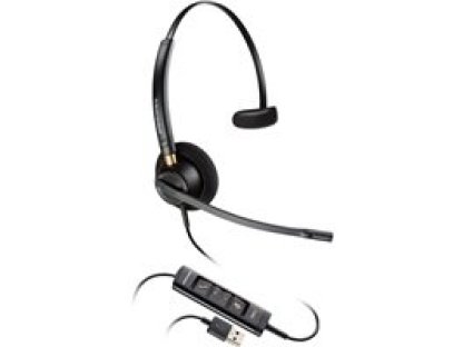POLY EncorePro 515 Microsoft Teams Certified Monoaural with USB-A Headset (783R1AA)
